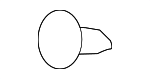 11589290 - Body: Pkg Tray Trim Clip for GM Image