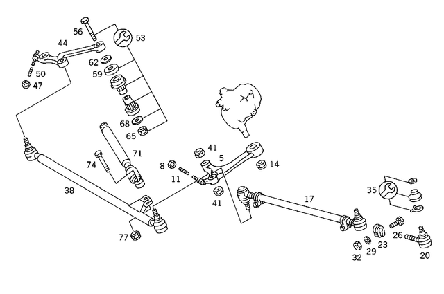 463513264 - : Shock Absorber for Mercedes-Benz: 190C, 190DC, 220, 220b, 220D, 220Sb, 230, 230SL, 240D, 250C, 250S, 250SE, 250SL, 280, 280C, 280CE, 280S, 280SE, 280SEL, 280SL, 300SE, 300SEL, 350SL, 380SE, 380SEC, 380SEL, 380SL, 380SLC, 450SE, 450SEL, 450SL, 450SLC, 560SEC, 560SEL, 560SL Image