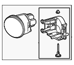 812100E050 - Electrical: Fog Lamp Assembly for Toyota: 4Runner, Highlander, Land Cruiser, Prius C, RAV4, RAV4 Prime, Tundra Image