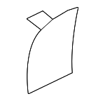 991555683002F0 - Body: Rear Cap for Porsche: 911, Boxster, Cayman Image