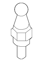 11127643221 - Engine: Engine Cover Ball Stud for BMW Image