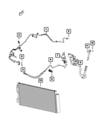 68275744AA - Air Conditioners and Heaters: A/c Liquid Line for Mopar Image