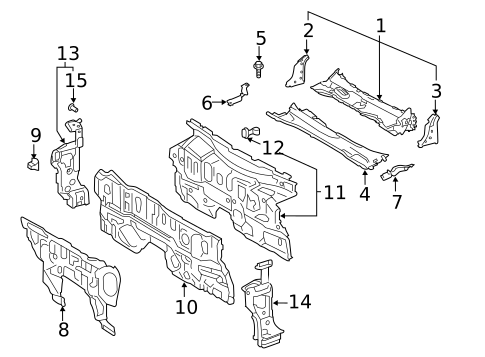 Cowl for 2019 Toyota Avalon #0