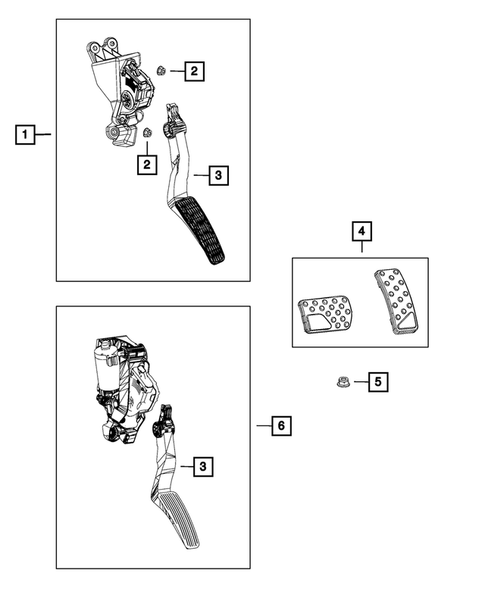 Accelerator Pedal for 2022 Dodge Charger #0