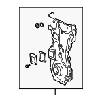 113100V020 - Engine: Timing Cover for Toyota Image