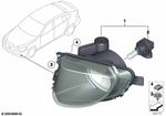 63177199620 - Lighting: Fog Lights, Right for BMW Image