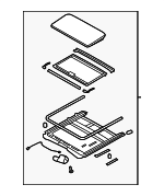 816003M000V2 - : Sunroof Assembly for Hyundai Image