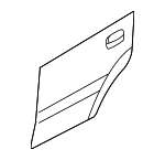 771211G010 - Body: Outer Panel for Kia: Rio, Rio5 Image