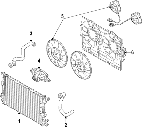 Water Pump for 2015 Audi A8 Quattro #1
