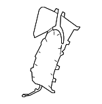 8753006060 - Body: Seat Back Heater for Toyota Image