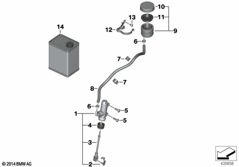 Brake Master Cylinder for 2009 BMW-Motorrad R 900 RT 05 SF #0