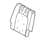 AE9Z7466800C - Body: Seat Back Pad for Lincoln: MKT Image