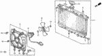 19015PM3014 - Electrical/Exhaust/Heater/Fuel: SHROUD (TOYO) for Honda Image