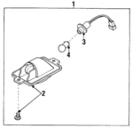 2651056A00 - : License Lamp for Nissan Image