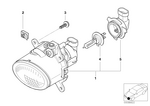 63176925049 - Lighting: Fog Lights, Left for Mini Image