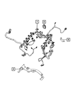 68333689AA - : Isolator Bracket for Mopar Image