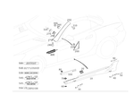 1726980254 - Covering and Lining: Trim, Longitudinal Member for Mercedes-Benz Image