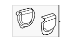 9986007001D03 - Body: Tie Down for Mercedes-Benz Image