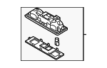 3CN947290Y20 - Body: Reading Lmp Assembly for Volkswagen Image