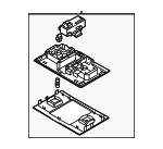 3CN947105ADYU - Body: Front Lamp Assembly for Volkswagen Image