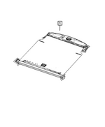 6MN17TX7AA - Interior Trim: Cargo Compartment Cover for Jeep: Grand Cherokee Image