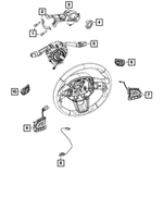 68201732AA - Electrical: Ignition Switch Bracket for Mopar Image