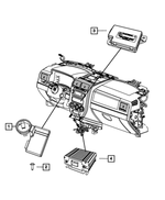 68242168AD - Electrical: Receiver Module for Chrysler: PT Cruiser | Dodge: Caliber | Jeep: Compass, Patriot Image
