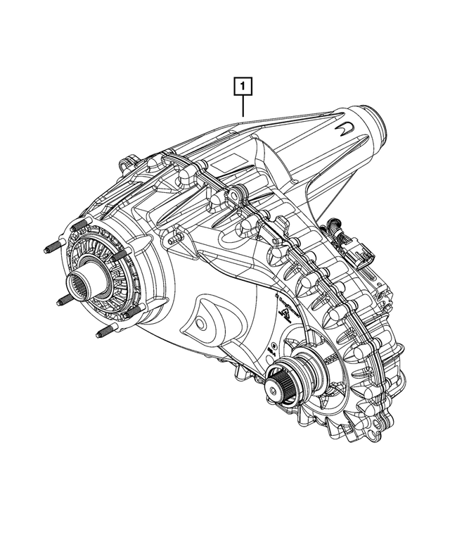 68546814AA - Transfer Case and Power Transfer Unit: Bw 44-46 Transfer Case for Mopar Image