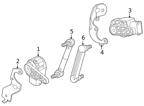 Electrical Components for 2014 BMW X6 #1