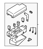 82243AE07B - Electrical: Fuse Box for Subaru: Baja, Legacy, Outback Image