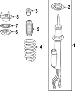 206323420064 - Suspension: Bearing Assembly for Mercedes-Benz Image