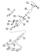 52122696AF - Exhaust: Exhaust Bracket for Ram: 3500 Image