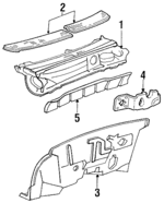 F43Z5402010A - Body: Cowl Top Panel for Ford Image