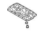 6M103602P - Engine: Lower Oil Pan for Audi Image image
