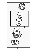 6M115401M - Engine: Oil Filter Housing for Audi Image image