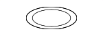 6M103727A - Engine: Filler Cap Gasket for Audi Image image