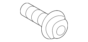 N90958904 - : Headlight Level Sensor Bolt for Audi Image