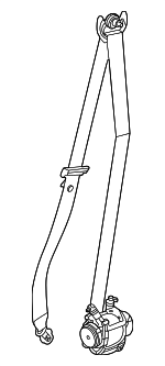 72115A74137 - : Seat Belt Assembly for BMW: M5 Image