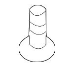 1249305253 - Body: Bumper Cover Screw for Kia: Rio Image