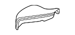 8W0881549 - Body: Seat Cushion Pad for Audi Image