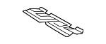 3Q0881057 - Body: Adjust Plate for Audi Image