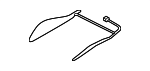 8W0963551C - Body: Seat Cushion Heater for Audi Image