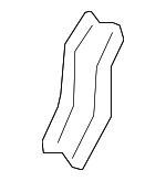 77173S3VA00ZZ - Body: Instrument Panel Mount Bracket for Acura Image