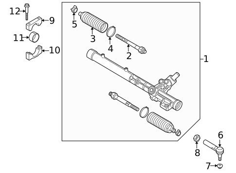 Steering Gear & Linkage for 2015 Audi R8 #0