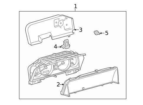 Instrument Gauges for 2006 Toyota Land Cruiser #0