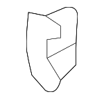 89033A9010DAA - Body: Track Cover for Kia: Sedona Image