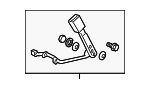 4816STXL00ZB - Electrical: Buckle End for Acura: MDX Image