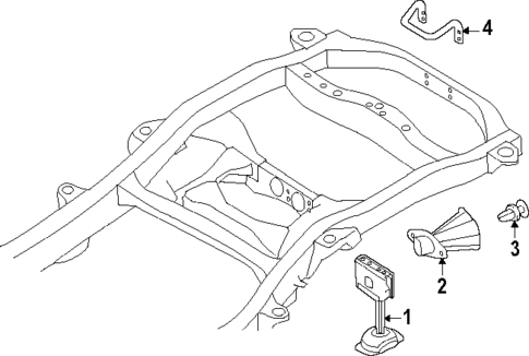 Spare Tire Carrier for 2025 INFINITI QX80 #0