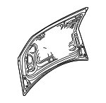 8E5827023H - Body: Trunk Lid for Audi: A4, A4 Quattro, S4 Image