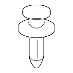 9046710206 - Body: Cowl Grille Clip for Toyota: Camry, Sequoia, Tundra, Yaris Image